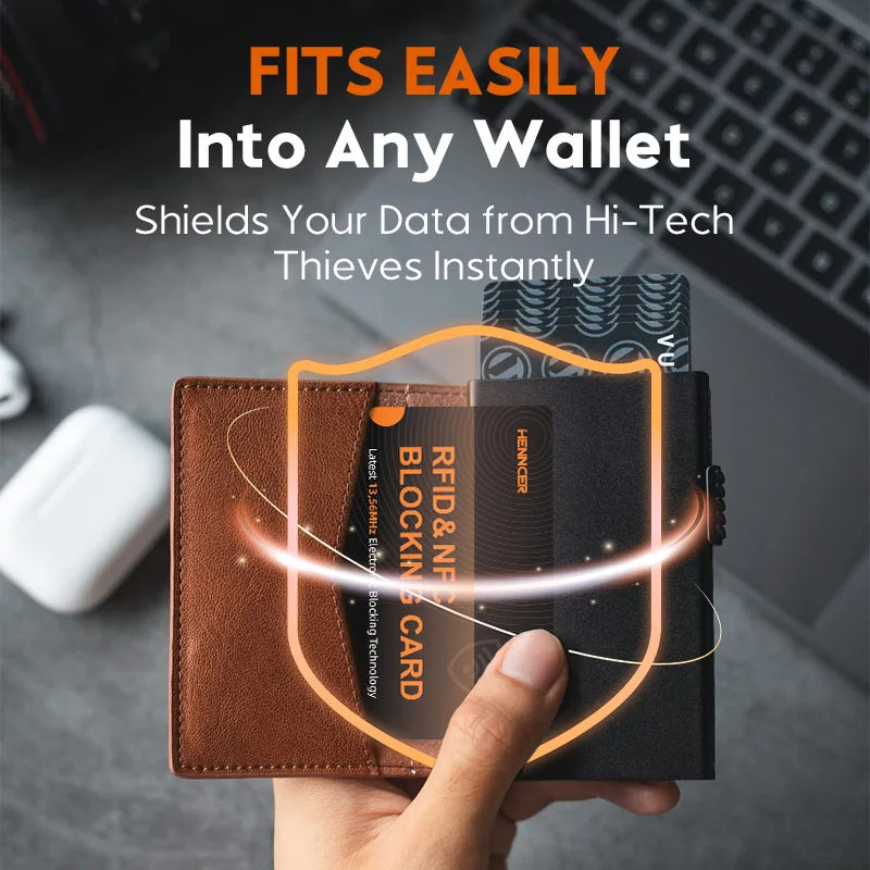 Anti Theft for RFID Credit Card Protector Blocking Sleeve Skin  Covers Protection Bank Card anti-skimming shield card