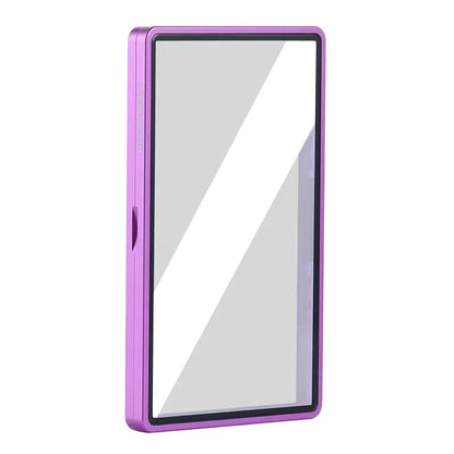 Graded Card Protector with Metal Frame, Magnetic, Glass Case for PSA BGS slabs
