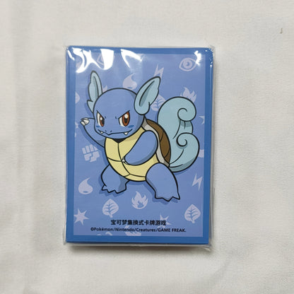 New Hot 64pcs/Set Ptcg Trading Card Sleeve Departure Theme Pikachu Lvysaur Shanaido Mewtwo Card Protection Cover Gift Toys ﻿
