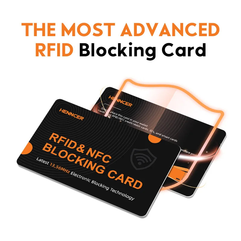 Anti Theft for RFID Credit Card Protector Blocking Sleeve Skin  Covers Protection Bank Card anti-skimming shield card