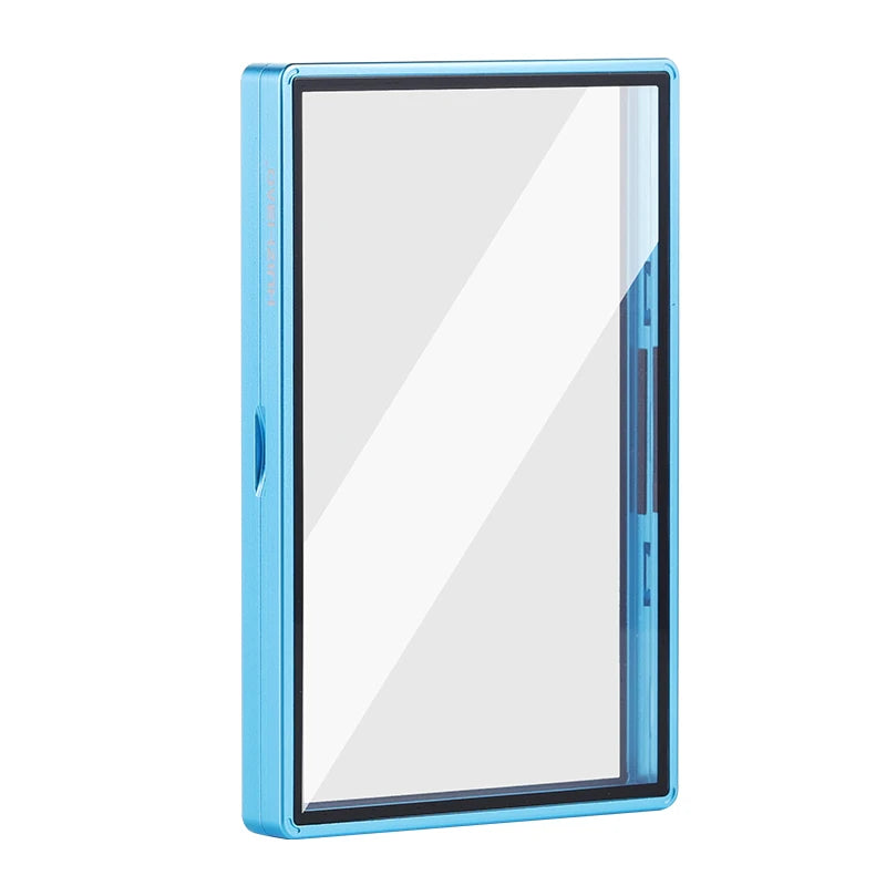 Graded Card Protector with Metal Frame, Magnetic, Glass Case for PSA BGS slabs