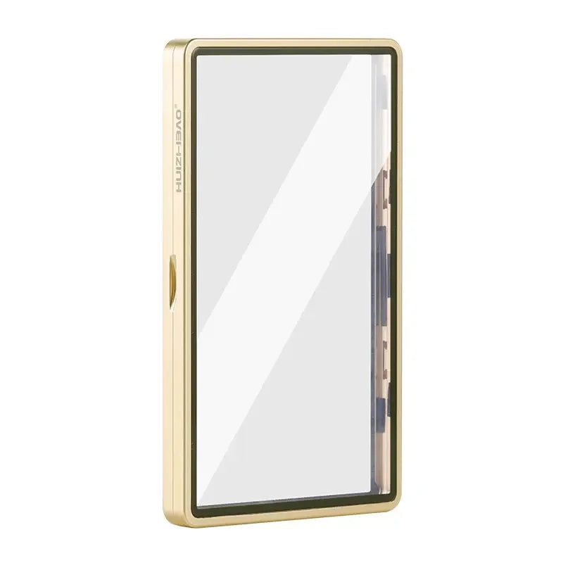 Graded Card Protector with Metal Frame, Magnetic, Glass Case for PSA BGS slabs