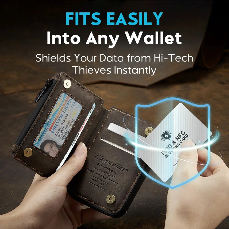 RFID Blocking NFC Signals Shield Secure For Passport Case Purse Portable Credit Card Protector