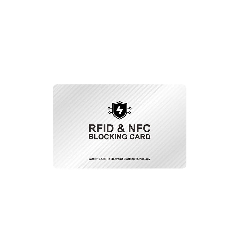 Anti Theft for RFID Credit Card Protector Blocking Sleeve Skin  Covers Protection Bank Card anti-skimming shield card
