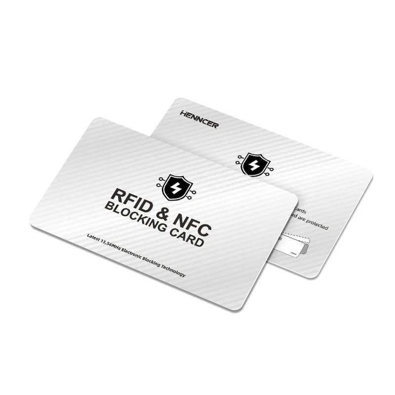Anti Theft for RFID Credit Card Protector Blocking Sleeve Skin  Covers Protection Bank Card anti-skimming shield card