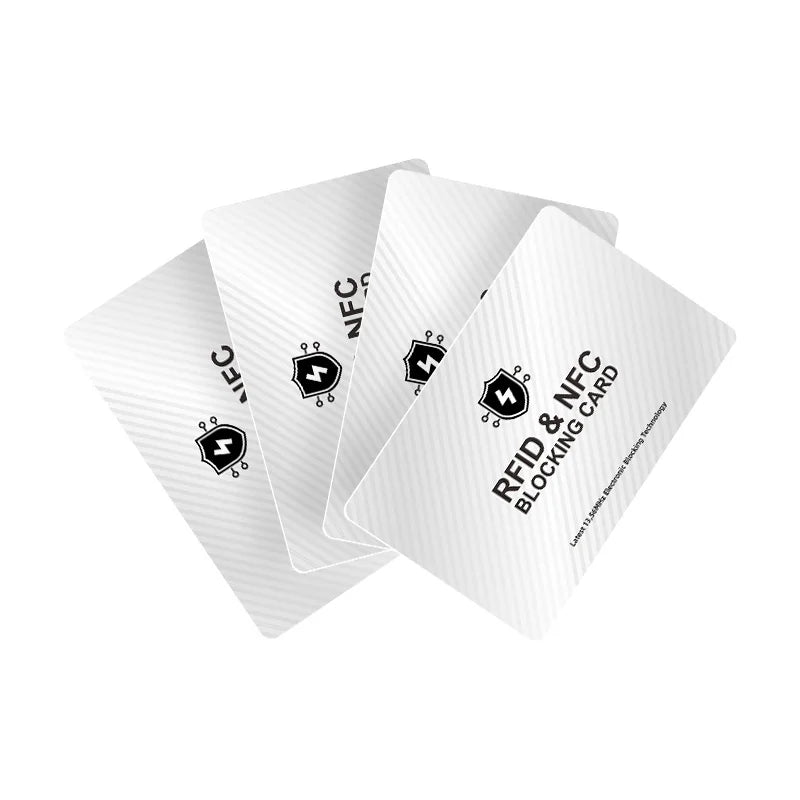 Anti Theft for RFID Credit Card Protector Blocking Sleeve Skin  Covers Protection Bank Card anti-skimming shield card