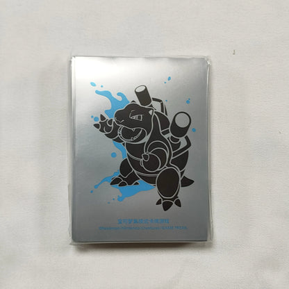 New Hot 64pcs/Set Ptcg Trading Card Sleeve Departure Theme Pikachu Lvysaur Shanaido Mewtwo Card Protection Cover Gift Toys ﻿